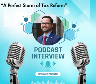 Podcast with image for Kyle Packham, interviewee